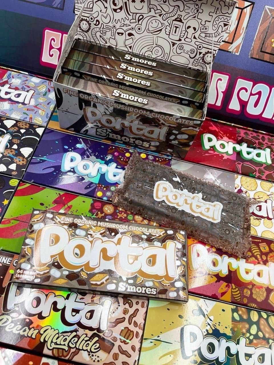 Portal Mushroom Chocolate Bars